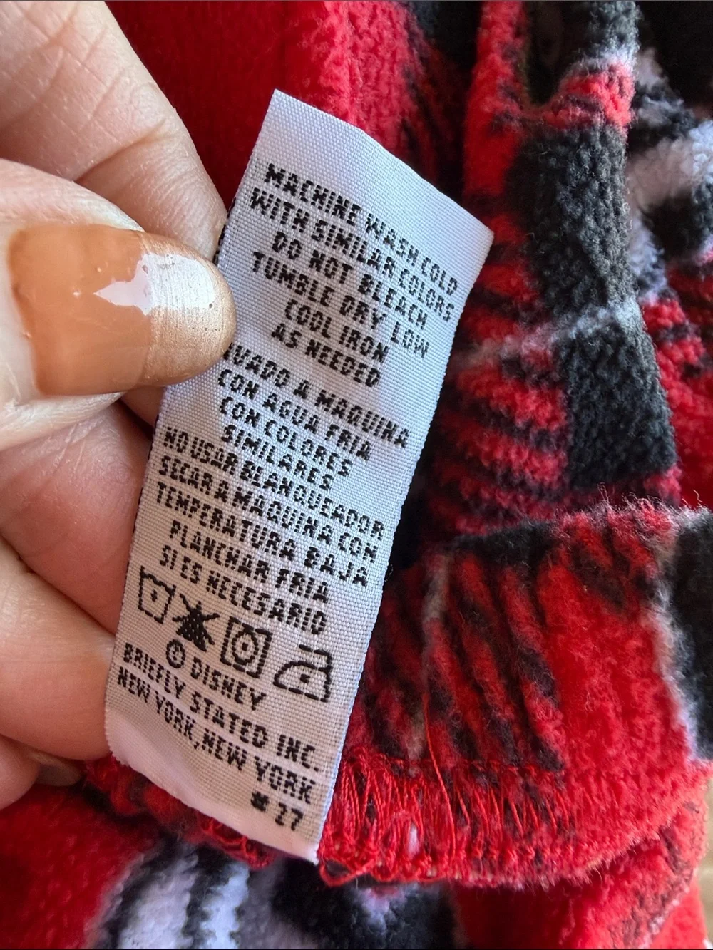 Disney soft red